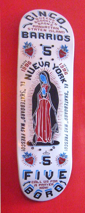 Our Lady of Guadalupe @ Mexican cafe, Williamsburg