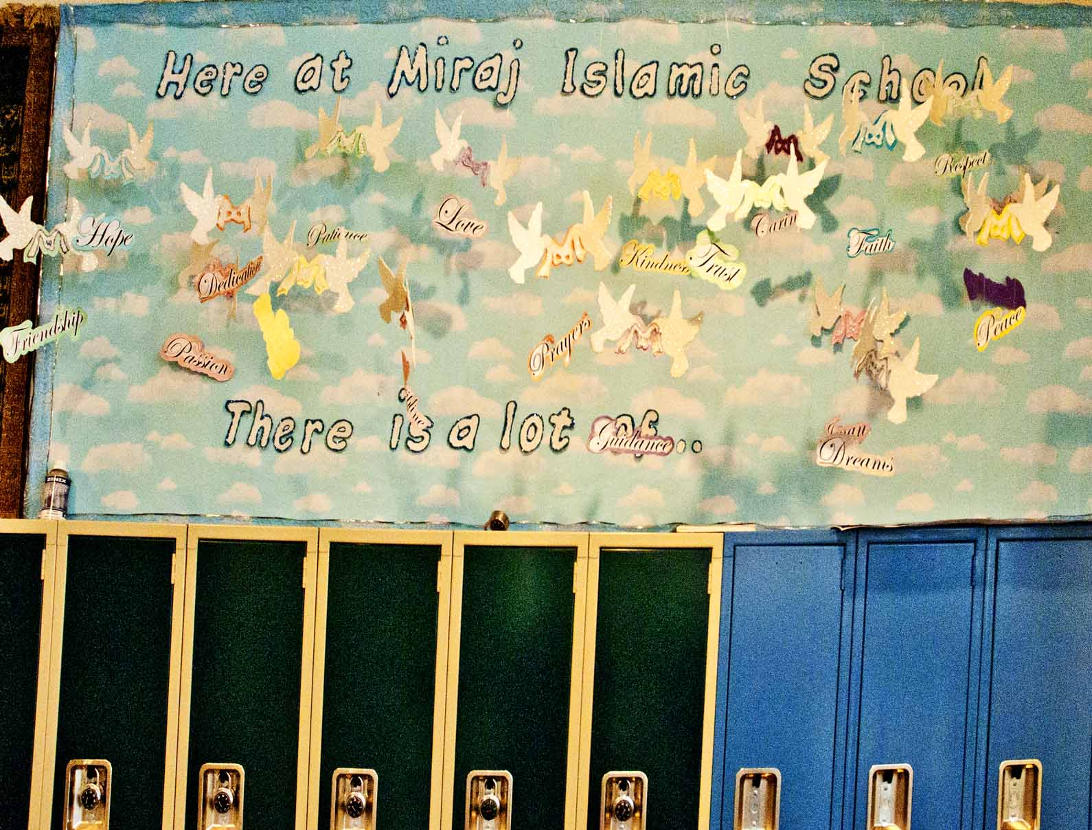 Values at an Islamic school in Staten Island include peace, love, & respect.