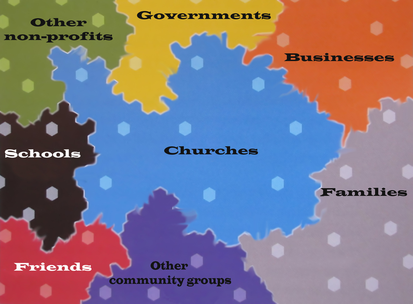 New York City Mosaic. Illustration: A Journey through NYC religions