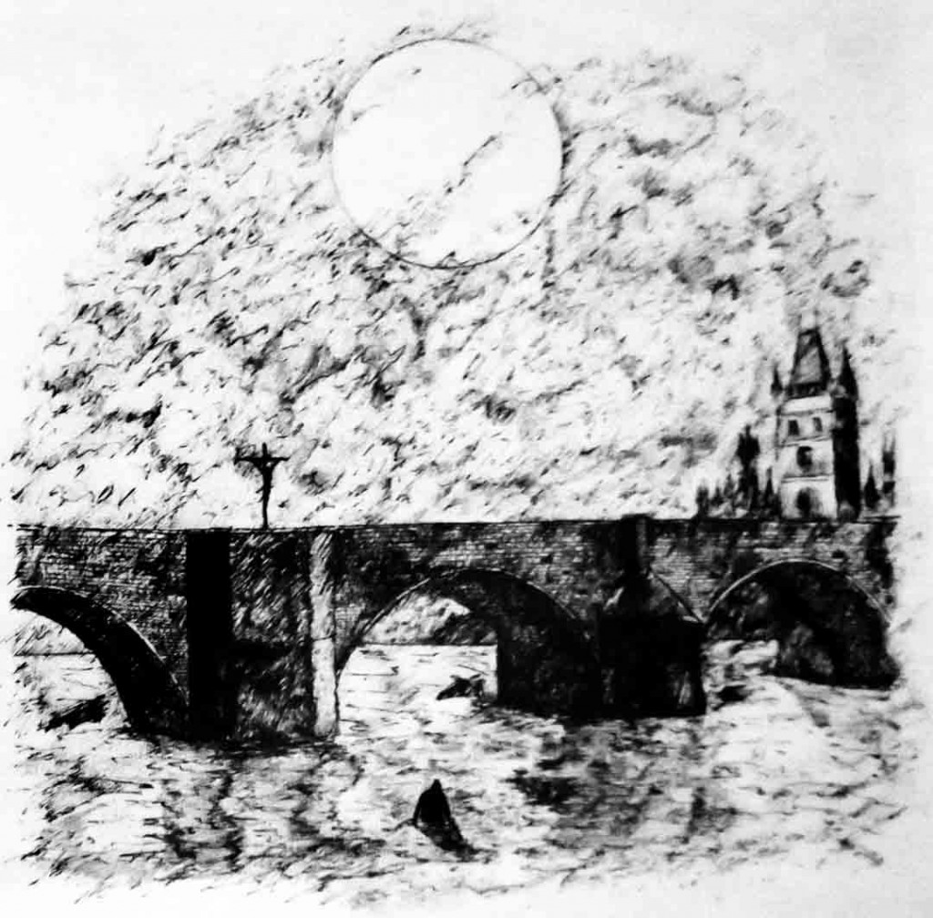 Golem fleeing